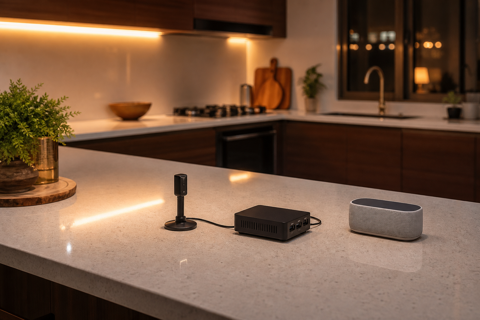 Alpha installed in a kitchen